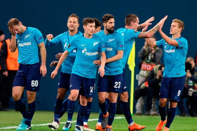 'Зенит' пробился в 1/8 финала Лиги Европы