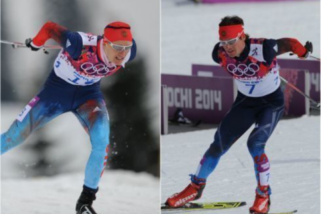 Вылегжанин и Крюков завоевали 'серебро' в командном спринте на Зимних Играх в Сочи-2014