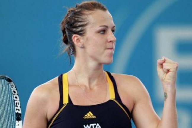 Павлюченкова прошла в четвертьфинал турнира в Страсбурге