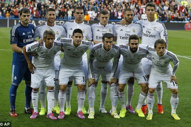 'Реал' обнародовал заявку на клубный мундиаль