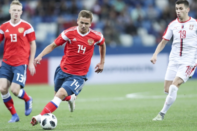 Россия U-21 уступила одногодкам из Сербии в матча отбора к Евро U-21 2019