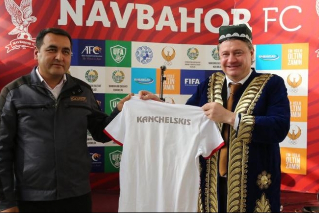 Канчельскис стал тренером узбекистанского клуба 'Навбахор'
