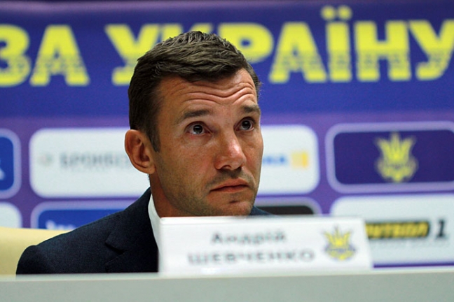 Шевченко назвал пенальти в ворота сборной Украины спорным