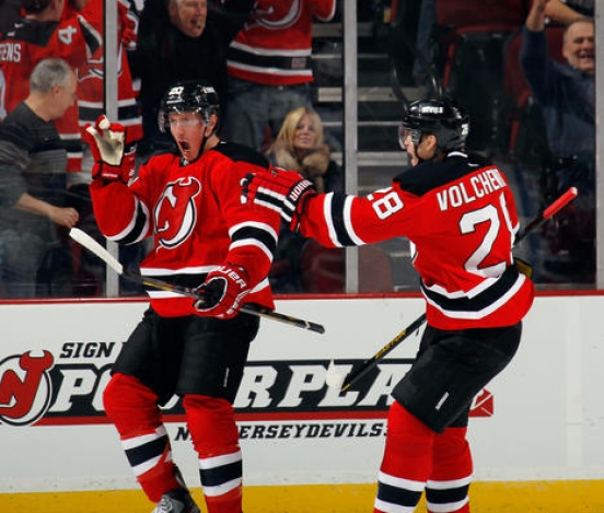 НХЛ: 'Нью-Джерси' обыграл 'Виннипег', передачами отметились Ковальчук и Волченков