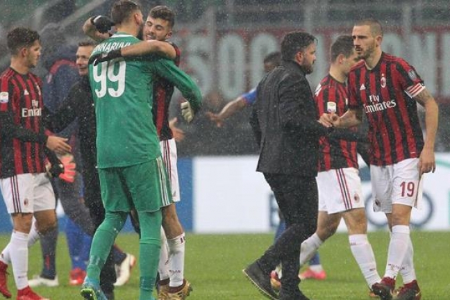 'Милан' сумел победить 'Болонью'
