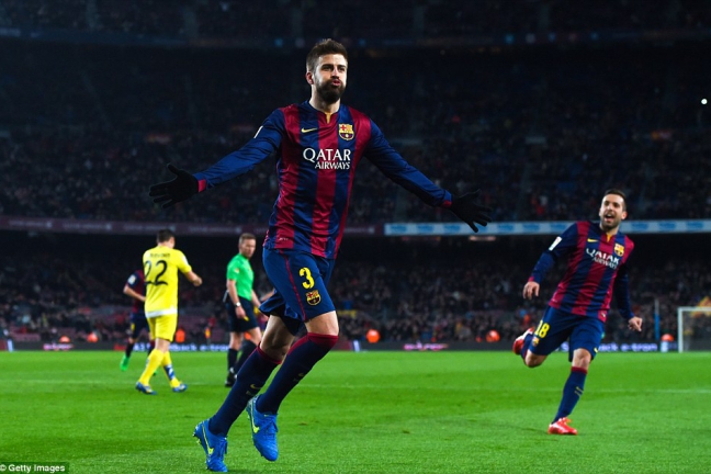 'Барселона' взяла верх над 'Вильярреалом' в первом полуфинальном матче Кубка Испании