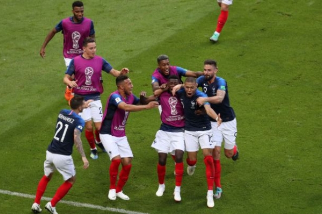 Франция обыграла Аргентину в 1/4 финала чемпионата мира
