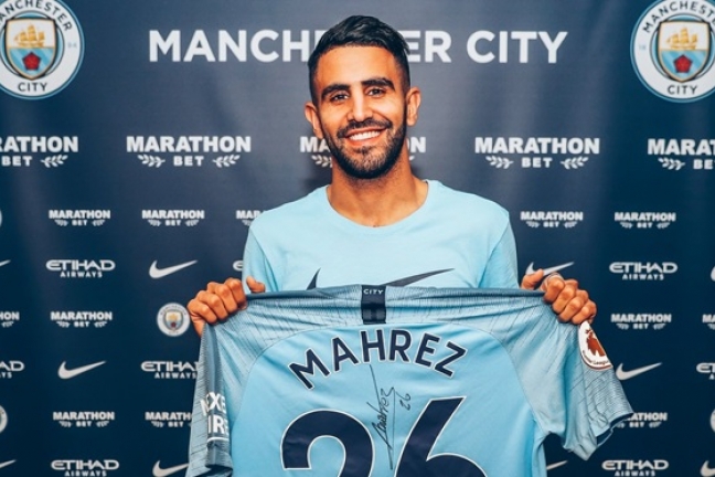 Марез официально перешел в 'Манчестер Сити'