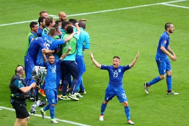 ЧЕ-2016: Италия обыграла Испанию и вышла в 1/4 финала