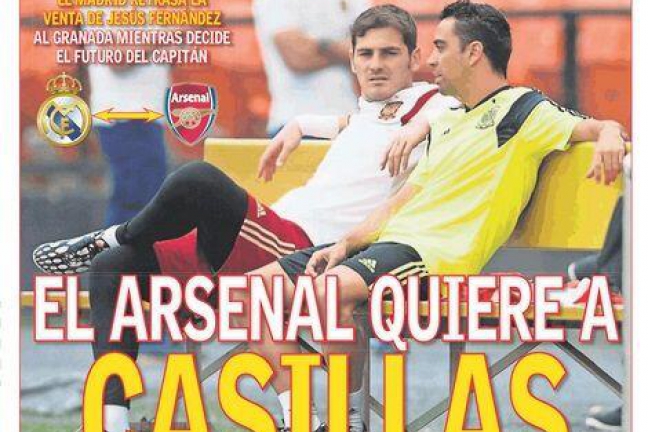 AS: 'Арсенал' нацелился на Касильяса