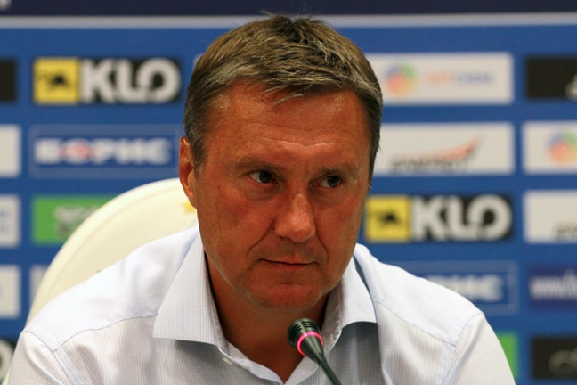 Хацкевич рассказал о подготовке к игре против 'Мариуполя'