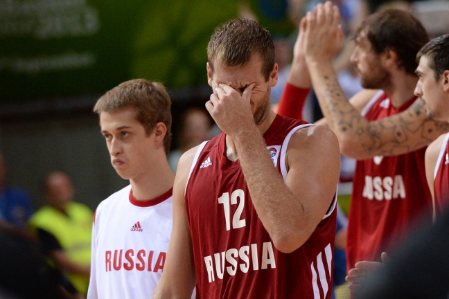 Россияне одержали первую победу на Евробаскете-2013