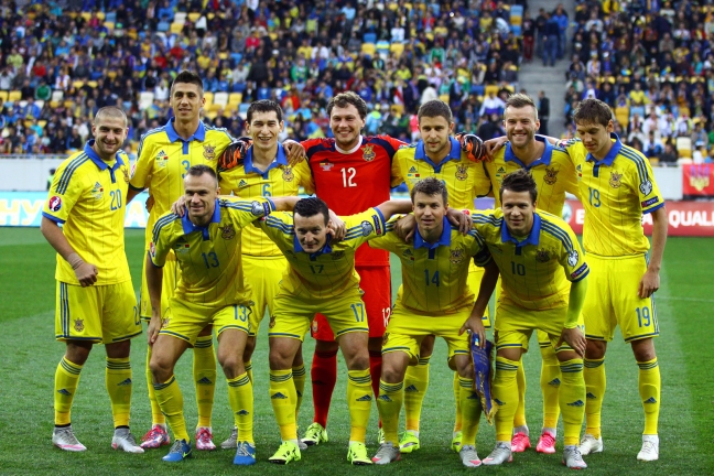 Представлена заявка сборной Украины на ЧЕ-2016