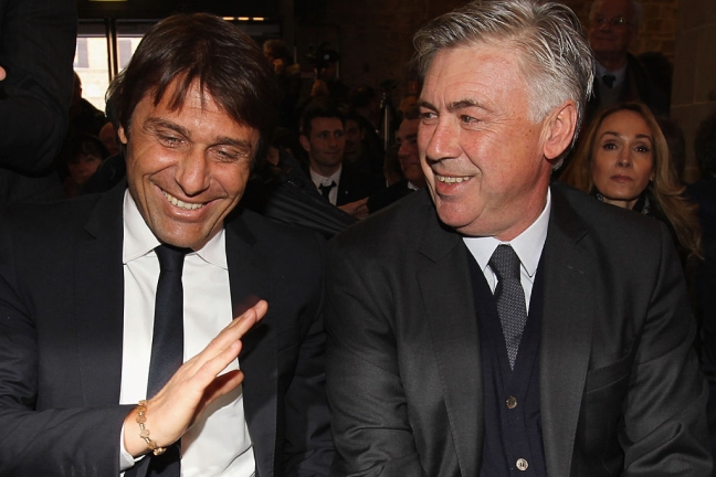 Конте назвал Анчелотти лучшим итальянским тренером и одним из лучших тренеров мира