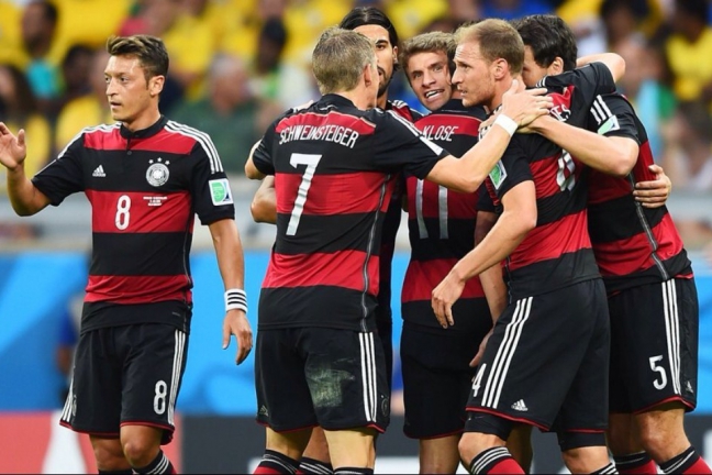 ЧМ-2014: сборная Германии втоптала Бразилию в газон стадиона 'Минейрао'