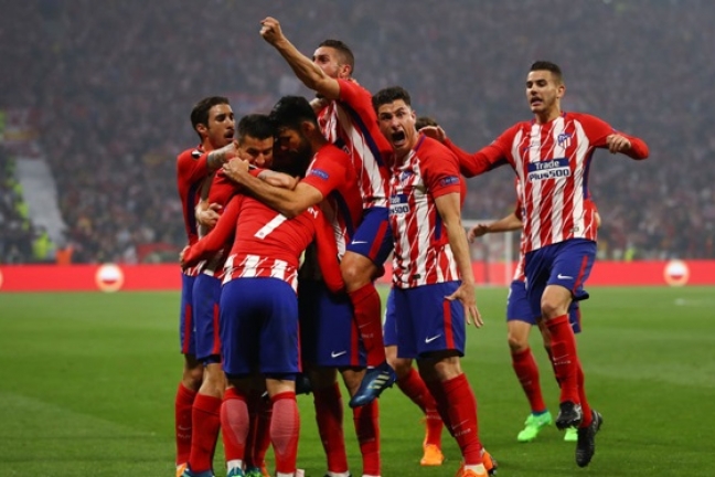 'Атлетико Мадрид' разгромил 'Марсель' в финале Лиги Европы