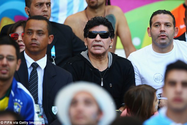 Марадона недоволен игрой аргентинцев на ЧМ-2014