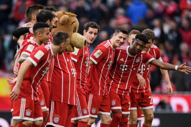 'Бавария' забила 6 голов в ворота 'Гамбурга'