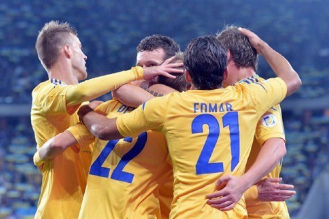 Сборная Украины 'отгрузила' 9 голов Сан-Марино