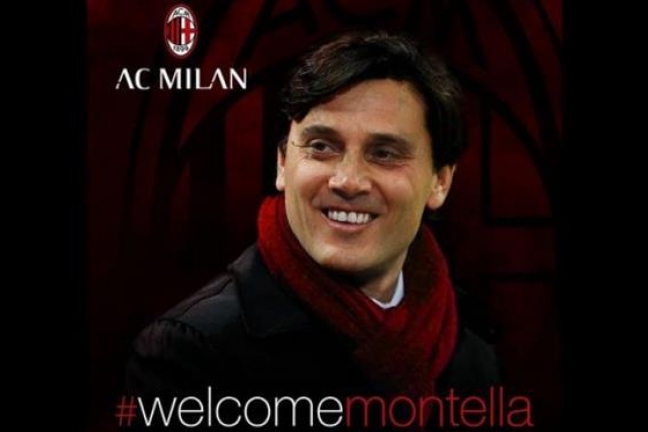 Официально: Монтелла назначен наставником 'Милана'