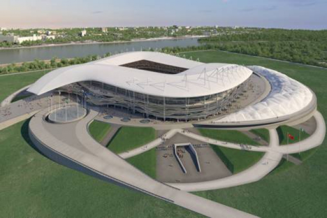 Строящийся в Ростове-на-Дону новый стадион получит название 'Ростов-Арена'