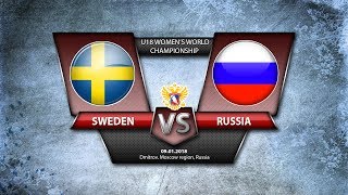 Швеция до 18 жен - Россия до 18 жен. Запись матча