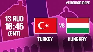 Турция до 16 жен - Венгрия до 16 жен. Запись матча