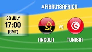 Ангола до 18 - Тунис до 18. Запись матча