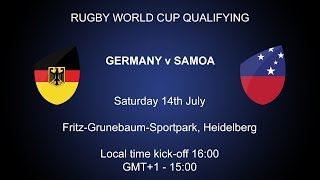 Германия - Самоа. Запись матча