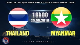 Таиланд до 19 - Мьянма до 19. Запись матча