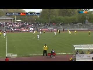 Боруссия Дортмунд-2 - РБ Лейпциг. Обзор матча