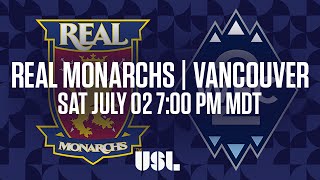 Реал Монархс - Ванкувер II. Запись матча