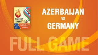 Азербайджан жен - Германия жен. Запись матча