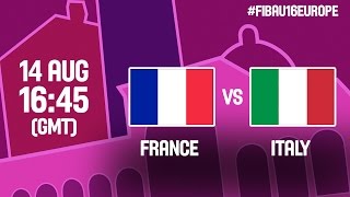 Франция до 16 жен - Италия до 16 жен. Запись матча