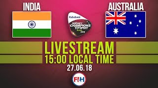 Индия - Австралия. Запись матча