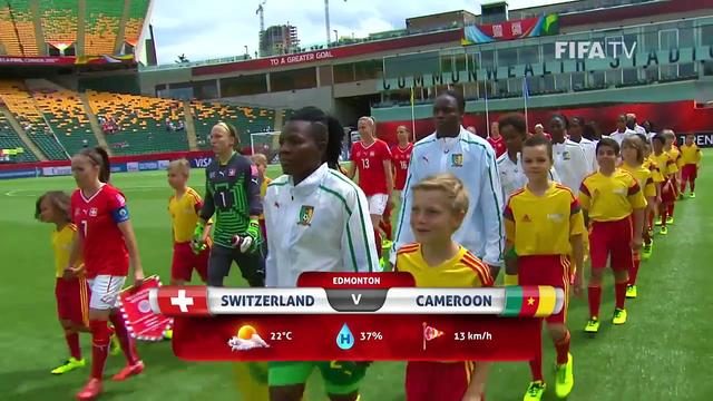 Швейцария Ж - Камерун Ж. Обзор матча