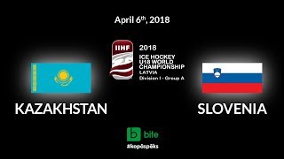 Казахстан до 18 - Словения до 18. Запись матча