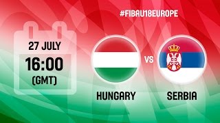 Венгрия до 18 жен - Сербия до 18 жен. Запись матча