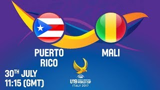 Пуэрто-Рико до 19 жен - Мали до 19 жен. Запись матча