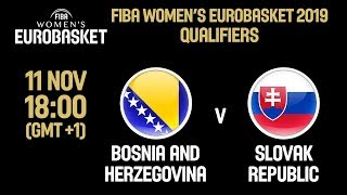 Босния и Герцеговина жен - Словакия жен. Запись матча