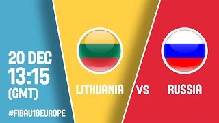 Литва до 18 - Россия до 18. Запись матча