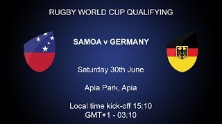 Самоа - Германия. Запись матча