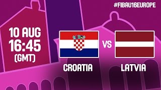 Хорватия до 16 жен - Латвия до 16 жен. Запись матча