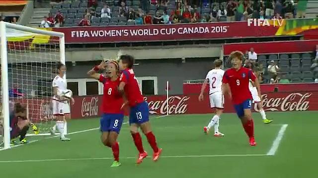 Южная Корея Ж - Испания Ж. Обзор матча