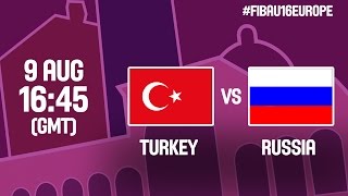 Турция до 16 жен - Россия до 16 жен. Запись матча