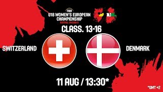 Швейцария до 18 жен - Дания до 18 жен. Запись матча