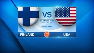 Финляндия - США. Запись матча