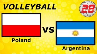 Польша - Аргентина. Запись матча