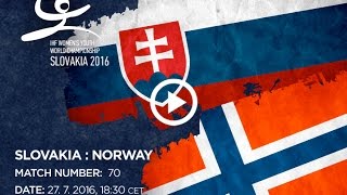 Словакия до 18 жен - Норвегия до 18 жен. Запись матча