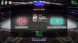 Норвегия до 18 - Казахстан до 18. Запись матча
